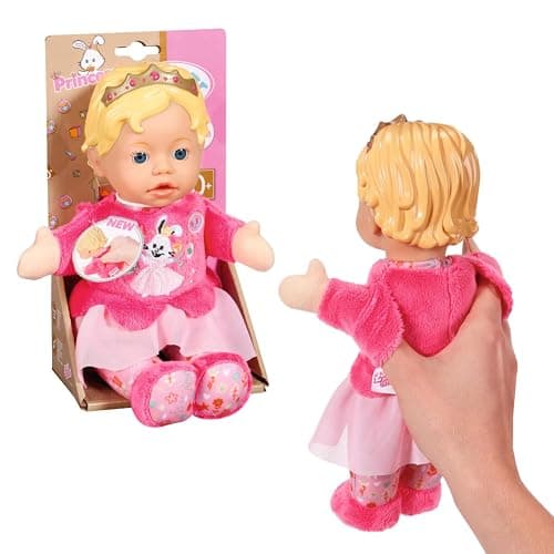 BABY born Princess for Babies 834688 - 26cm Soft Body Hand Puppet Doll with Soft Vinyl Head - Fully Hand Washable Body - Suitable for Newborn Babies - Image 1