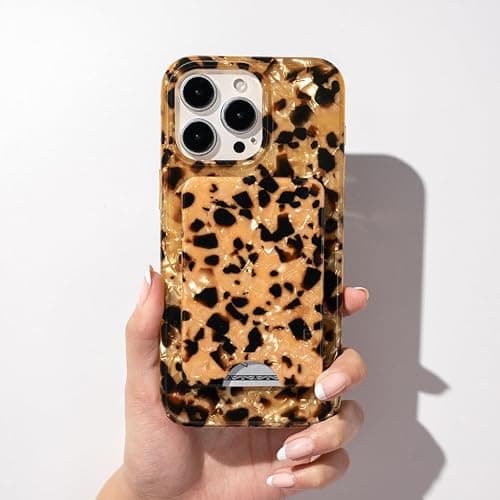 VELVET CAVIAR compatible with MagSafe Wallet - Magnetic Card Holder Wallet for iPhone 12/13/14/15 (Blonde Tort) thumbnail 2