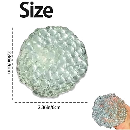 Handmade Pressure Stress Reliever Balls with Noisy Sound for Hands, Fun Gift for Both Men and Women (1 Color) thumbnail 2