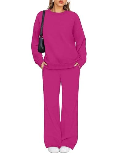 XIEERDUO Sweatsuits Women 2 Piece Outfit Matching Lounge Sets Fall Outfits 2025 Fashion Clothing Crewneck Track Suits thumbnail 2
