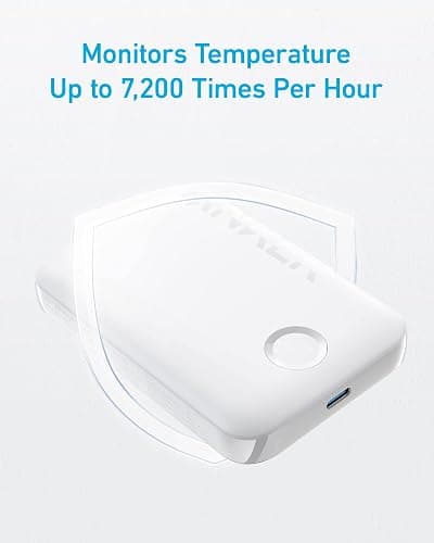 Anker 321 MagGo Battery (PowerCore Magnetic 5K), 5,000mAh Magnetic Wireless Portable Charger, Compatible with iPhone 15/15 Plus/15 Pro/15 Pro Max, iPhone 14/13/12 Series (White) thumbnail 4