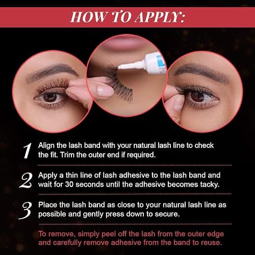 Ardell Faux Mink 811 Multipack Lightweight Lashes with Invisiband - Faux Mink 811 - 4 Count (Pack of 2) thumbnail 5