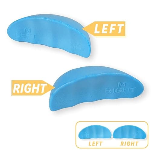 YISYFOOT Shoe Filler for Too Big Shoes, Inserts to Make Shoes Smaller, Toe Filler Cushion Inserts for Loose Shoes, for Men and Women (M: Half to one Size Bigger) thumbnail 6