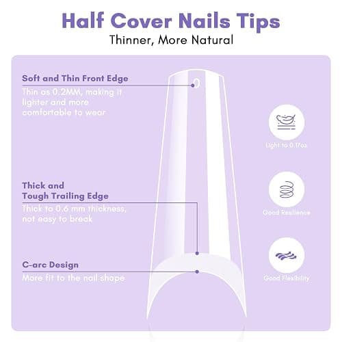 SAVILAND Acrylic Nail Kit with Drill: 15g White Pink Clear Acrylic Powder and Liquid Set with False Tips Nail Forms Brushes Primer Top Gel Manicure Tools Kit with Everything for Beginners Home DIY thumbnail 3