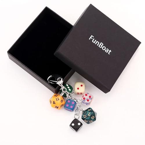 FunBoat Cute Cookie Bag Charm Keychain for Women, Fashion Handbag Charm Accessory - Key Chain Jewelry Gifts thumbnail 3