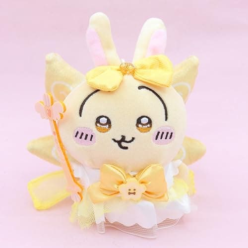 Chikawa Plush Keychain for Backpack, Kawaii Usagi Plush Keychain Accessories Purse Charm Pendant Gift for Women thumbnail 3
