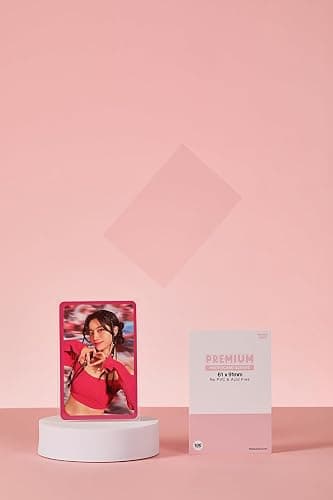 Mandu Deco Kpop Photocard Sleeves Clear Polypropylene Card Protector for Albums Photocards, PVC Free and Acid Free, 100 Sleeves per Pack (61x91mm for Double sleeving) thumbnail 2