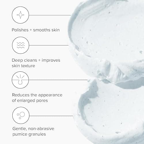 DRMTLGY Microdermabrasion Facial Scrub and Face Mask. Non-Abrasive Face Exfoliator Improves Acne Scars, Blackheads, Pore Size, and Skin Texture. 2 oz thumbnail 2