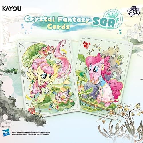 Kayou Friendship Eternal My Little Pony Moon Edition Cards, English Series 1 Card Set, Display Box of 24 Packs with 8 Cards Each thumbnail 6