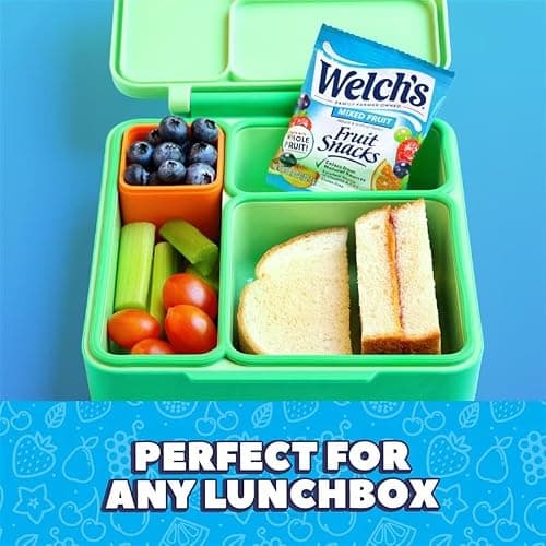 Welch's Fruit Snacks - Mixed Fruit Box - Kids Snacks - 0.8 Oz - 40 Pack | Bulk Box, Made with Whole Fruit, Gluten-Free Snack Packs for Kids and Adults, No Artificial Dyes thumbnail 3