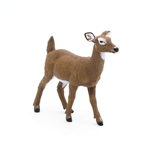 Papo -hand-painted - figurine -Wild animal kingdom - White-Tailed Doe -50218 -Collectible - For Children - Suitable for Boys and Girls- From 3 years old thumbnail 2