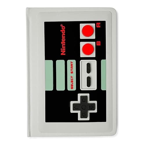 Nintendo Official Licensed NES Design Premium A5 Notebook Journal Book - Image 1