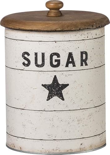 Primitives by Kathy 39060 Farmhouse Tin Canisters, Sugar/Coffee/Flour thumbnail 7