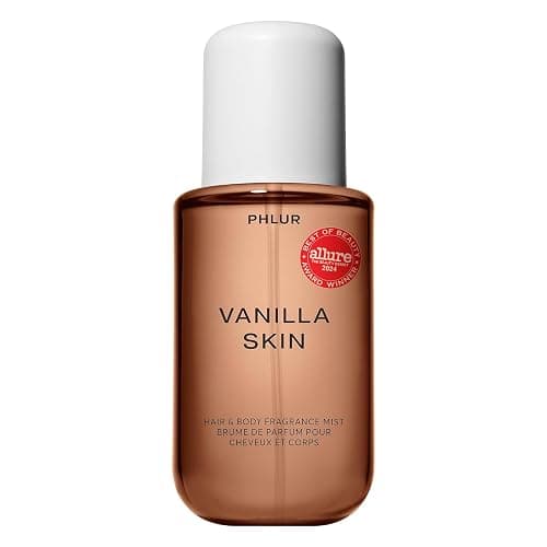 PHLUR Vanilla Skin Body Mist, 8 Fl Oz - Hair and Body Perfume for Women | Vanilla Perfume Body Spray with Pink Pepper, Cashmere Wood & Sandalwood Fragrance - Image 1