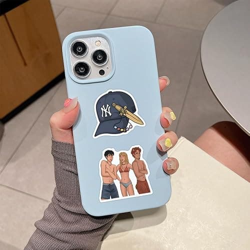 Percy Jackson Stickers for Kids, 50PCS Movie Stickers,Hot Cartoon Anime Vinyl Sticker for Water Bottle Laptop Phone Scrapbooking Journaling for Adults Teens for Party Supply Favor (Percy) thumbnail 2