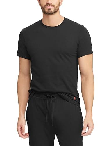 POLO RALPH LAUREN Men's T-Shirt, 3-Pack, Classic Men's Cotton Crewneck Shirts, Moisture-Wicking, (Long, Big & Tall) thumbnail 6