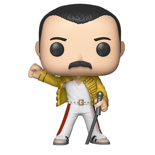 Funko POP! Rocks: Queen - Freddie Mercury - Wembley 1986 - Collectable Vinyl Figure - Gift Idea - Official Merchandise - Toys For Kids & Adults - Model Figure for Collectors and Display thumbnail 2