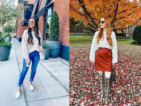 SALENT Women's Casual Oversized Sweaters Loose Soft Chunky Knit Long Batwing Sleeve Pullover Sweater Outfit Sweatshirts Tops thumbnail 6