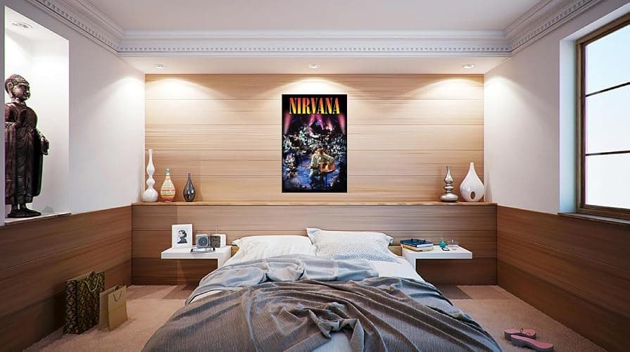 Nirvana - Music Poster (MTV Unplugged - Album Cover) (Size: 24" x 36") thumbnail 5