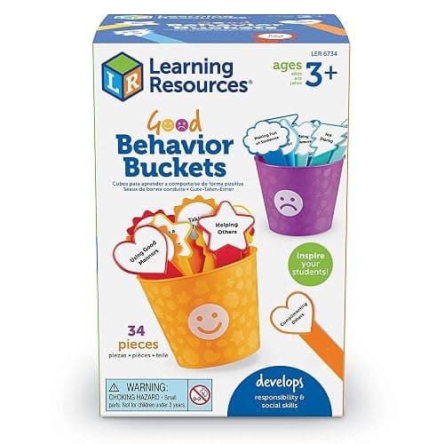 Learning Resources Good Behaviour Buckets, Social Emotional Toy, Preschool Toy, Ages 3+, Multi thumbnail 6