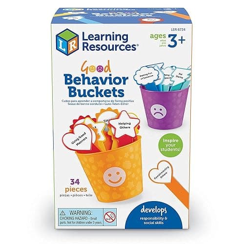 Learning Resources Good Behaviour Buckets, Social Emotional Toy, Preschool Toy, Ages 3+, Multi thumbnail 6