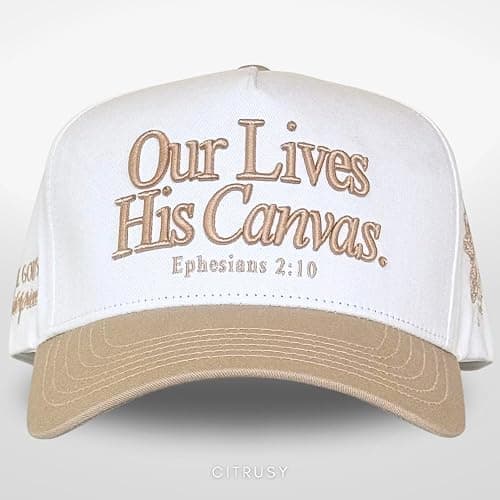 Vintage Faith & Forever Trucker Hat | Men & Women | Christian Cross Jesus Hats | Bachelorette Bride Hat | Cotton | Snapback thumbnail 2