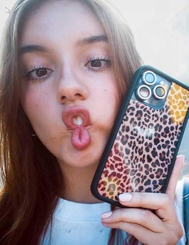Wildflower Cases - iPhone 16 Plus Compatible - Meow - Brown | Impact-Certified 6.5 ft Drop Protection Case, Raised Protective Bumper, Cute Aesthetic Design, Women-Owned Small Business thumbnail 7