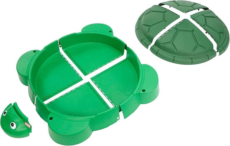 Little Tikes Turtle Sandbox, for Boys and Girls Ages 1-6 Years thumbnail 5