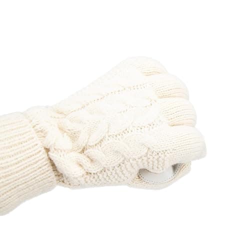 isotoner womens Touchscreen Cable Knit Sherpasoft Gloves thumbnail 6