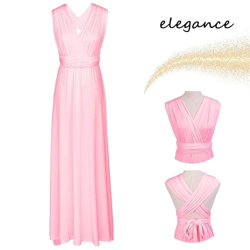 Women Transformer Multi Way Bandage Dress Convertible Bridesmaid Gown thumbnail 3