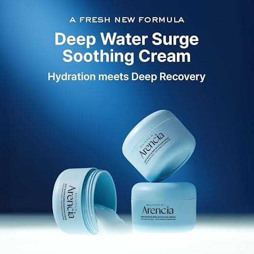 ARENCIA Deep Water Surge Soothing Cream, 2.70 fl oz, with Hyaluronic Acid, Cica PDRN and Ceramide thumbnail 2