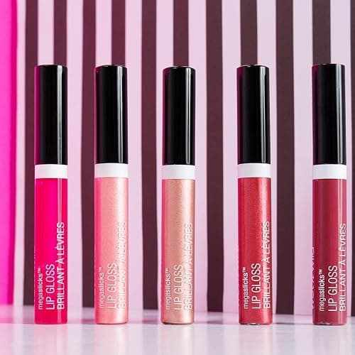 wet n wild MegaSlicks Lip Gloss, Ultra-Glossy, Vitamin-E Enriched, Ultra-Gloss High Shine Moisturizing, Cruelty-Free & Vegan - Cotton Candy thumbnail 10