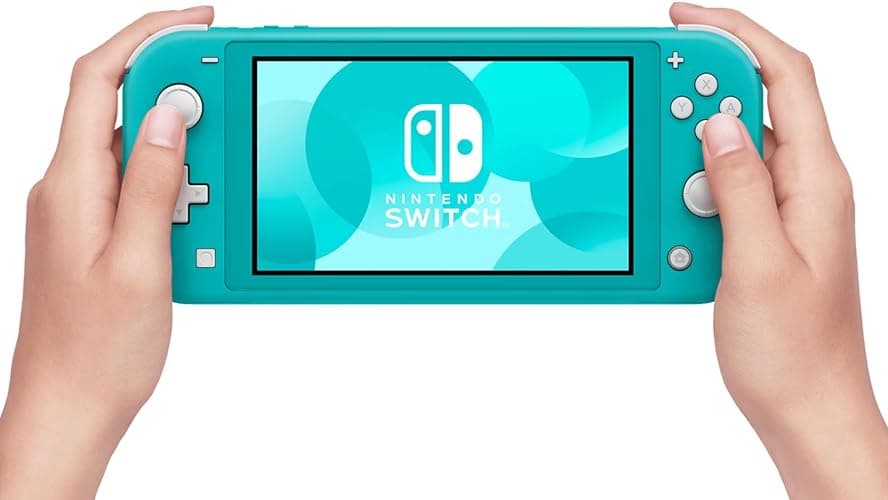 Nintendo Switch Lite Console – (Japanese Version) | Handheld Gaming System | Compact & Lightweight | Region-Free | Built-in Controls | Great for Travel & Kids | Japanese Packaging (Turquiose) thumbnail 3