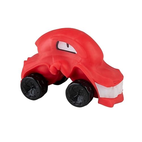 ORB Funkee Stretchee Racers Assorted Expressions 3 Pack - Race, Stretch, Squish, and Even Squeeze These Cars for Stress Relief - Funny Sensory/Fidget Collectible Toys & Gifts for Kids and Adults thumbnail 9