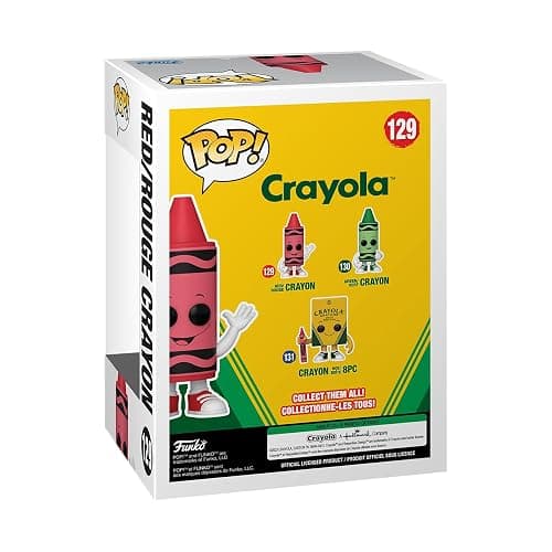 Funko POP! Vinyl: Crayola - Red Crayon - Collectable Vinyl Figure - Gift Idea - Official Merchandise - for Kids & Adults - Ad Icons Fans - Model Figure for Collectors and Display thumbnail 3
