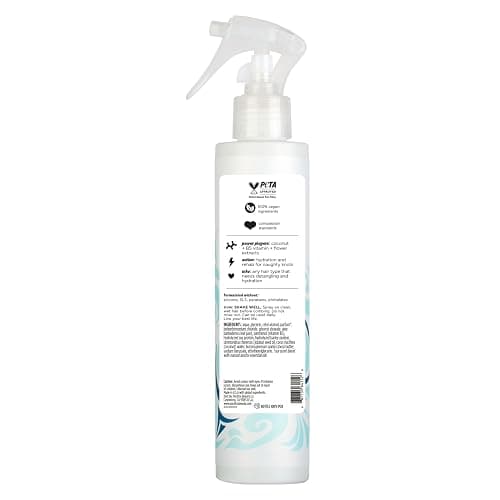 Pacifica Coconut Milk Hair Detangler Spray - Leave In Conditioner Spray, Detangling Elixir Suitable for All Types, Fine and Curly Hair Products, Smoothing, Moisturizing, and Anti-Frizz - 207 mL thumbnail 13