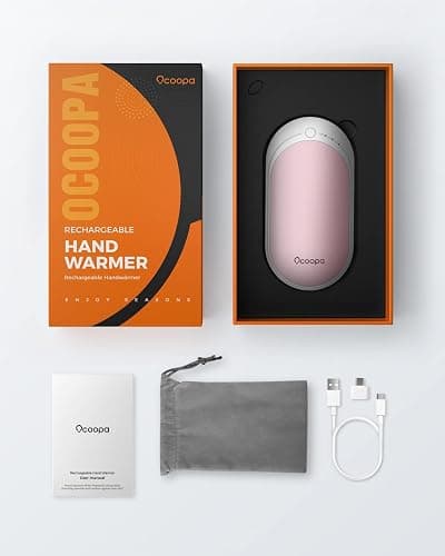 OCOOPA HotPal Rechargeable Hand Warmer, Electric Handwarmer,Portable Pocket Heater, Heat Therapy Great for Raynauds, Hunting, Golf, Camping, Women Mens Gifts thumbnail 7
