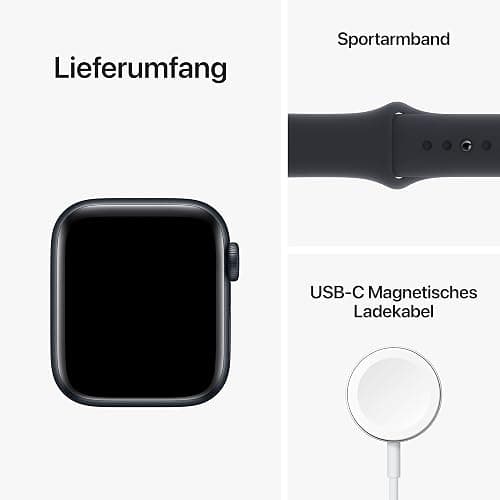 Apple Watch SE (2. Generation) (GPS, 40mm) - Aluminiumgehäuse Mitternacht mit Sportarmband Mitternacht - Regular (Generalüberholt) thumbnail 7