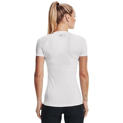 Under Armour Womens HeatGear Compression Short-Sleeve T-Shirt thumbnail 4
