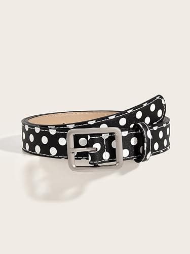 HOHOPEACH Y2k Cute Belts Polka Dot Belt Women 90s Vintage Grunge Emo Accessories Kawaii Streetwear 2000s thumbnail 7