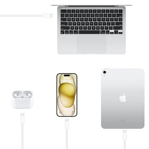 Airpods Pro 2nd/3rd Gen Charger, 20W USB-C Airpods 4/5 Charging Cord, USB C to usb c Woven Cable for AirPod Pro 3 (2025), Max 2 Wireless Earbuds, iPhone 18/17/17E/16/16E/15 Charging Cord Power Adapter thumbnail 8