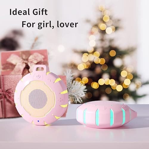 HEYSONG Waterproof Shower Bluetooth Speaker, Durable & Portable with Clear Sound, Ideal for Shower, Pool, Beach & Kayaking – Great Gift for Girls, Women thumbnail 3