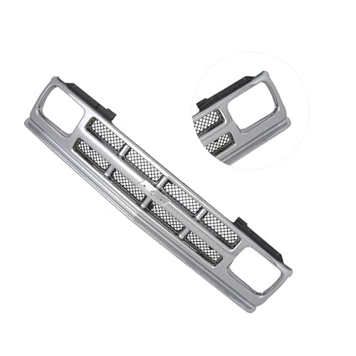 Front Grille Assembly Kit Silver Fits for 1991-1993 Chevrolet S10 1991-1994 S10 Blazer Chrome Replaces GM1200326 15701945-PFM thumbnail 7