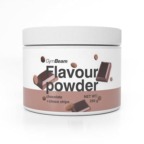 GymBeam Flavour Powder 250g: Polvere per Aromatizzare con Alto Contenuto di Fibre, Aroma Delizioso per Cibi e Bevande, Solo 10 Calorie per Porzione (250 g (1er pack), Chocolate with Choco Chips) - Image 1