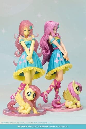 Kotobukiya My Little Pony: Fluttershy (Limited Color Variant Edition) Bishoujo Statue, Multicolor thumbnail 10