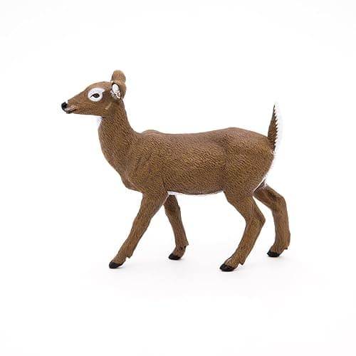 Papo -hand-painted - figurine -Wild animal kingdom - White-Tailed Doe -50218 -Collectible - For Children - Suitable for Boys and Girls- From 3 years old thumbnail 6