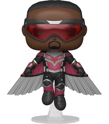 Anthony Mackie Falcon Captain America #812 Facsimile Signed Reprint Laser Autographed Funko POP! Movies Marvel Figurine with Protector Case thumbnail 2