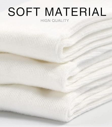 DOKUTOKU 3-12 Pack Womens Crew Socks Size 6-9 Light Weight Thin Casual Calf Socks thumbnail 3