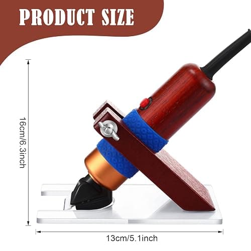 Chumia Shearing Guide for Carpet Trimmer Rug Trimmer Guide Solid Wood Acrylic Rug Tufting Supplies to Keep Your Carpet Surface Uniform thumbnail 2