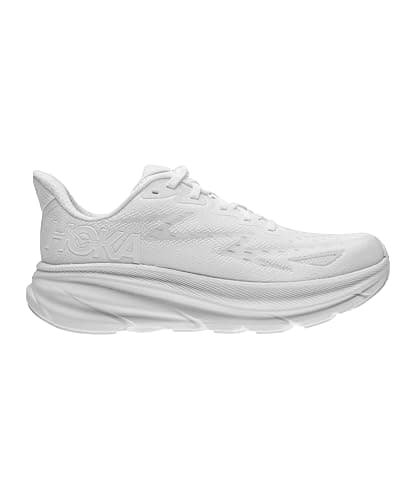 Hoka Women's Clifton 9 White/White 12 Medium - Image 1